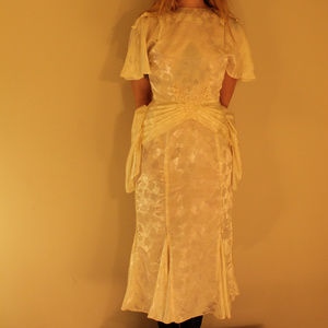 Vintage Jody California Ivory Party Dress